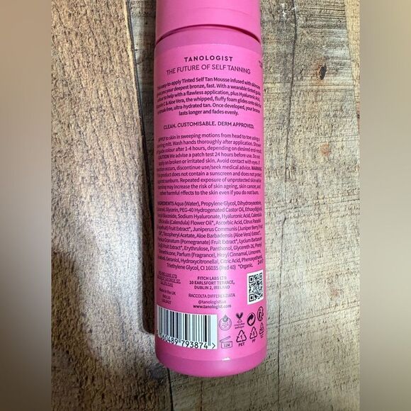 Tanology LIGHT TINTED SELF TAN MOUSSE - Picture 4 of 4